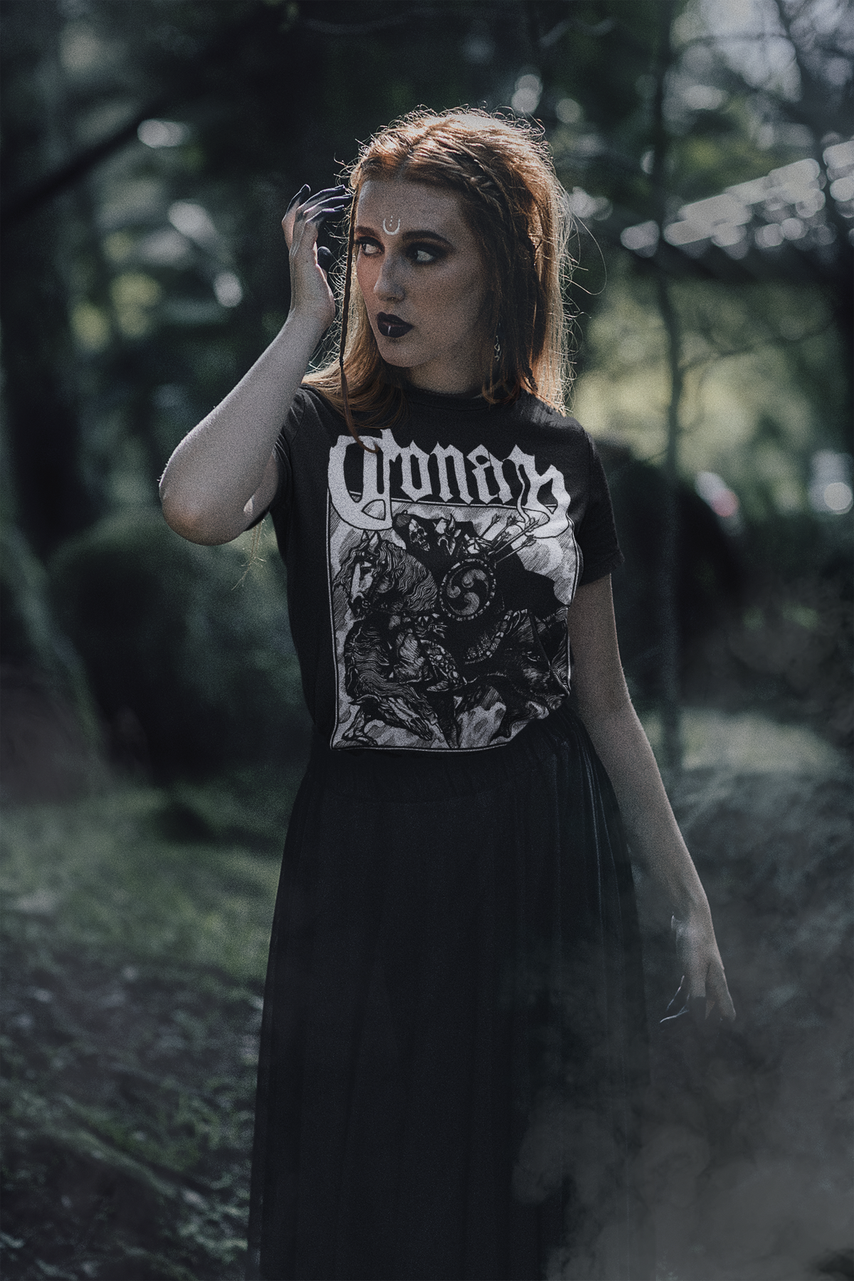 Conan DOOM Metal Band - T shirt