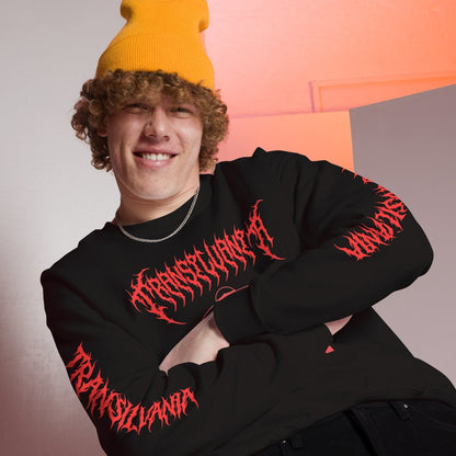 UFO Invasion Sweatshirt – Gothic Fashion for Sci-Fi Enthusiasts